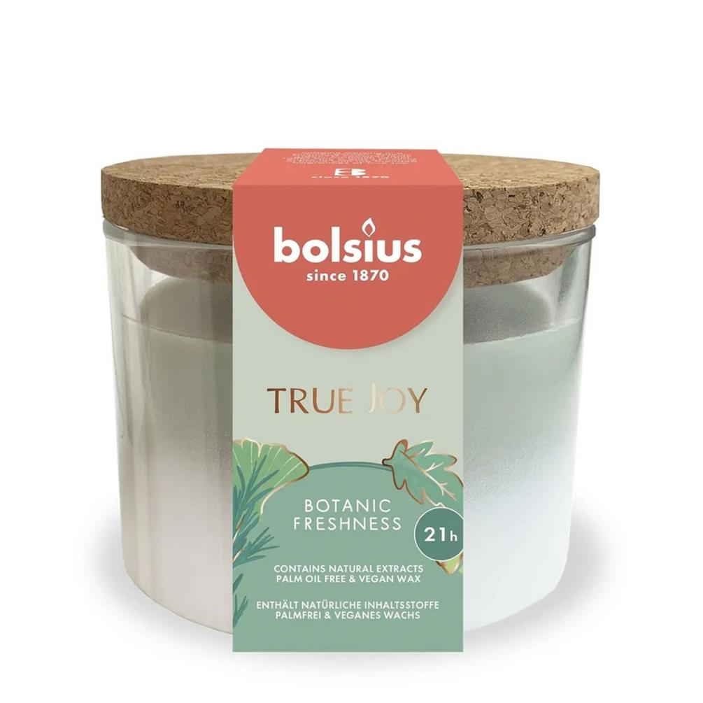 Bolsius Botanic Freshness True Joy Glass Jar Candle £10.79